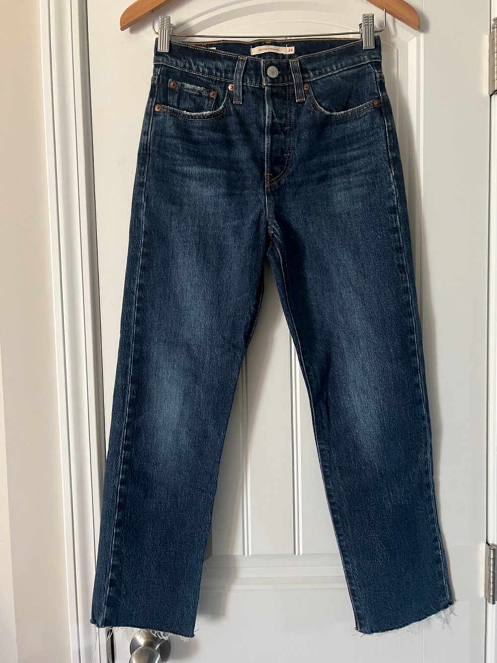 Levis Wedgie Straight Fit Jeans Size 24